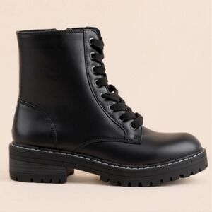 Black Combat Boots